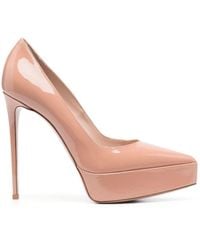 Le Silla - 125Mm Uma Patent-Leather Pumps - Lyst