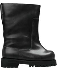 Protocol Index - Distressed-Effect Shaft Boots - Lyst