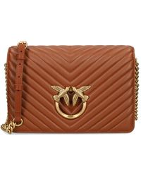 Pinko - Classic Love Click Cross Body Bag - Lyst