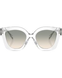 Tory Burch - Miller Oversize-frame Sunglasses - Lyst