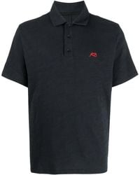 Rag & Bone - Logo-Embroidered Polo Shirt - Lyst
