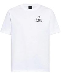 Paul Smith - Graphic-Print T-Shirt - Lyst
