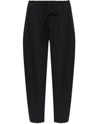 adidas - Logo-Embroidered Wide-Leg Track Pants - Lyst