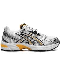 Asics - GEL-1130 White/Pure Silver/Yellow Sneakers - Lyst