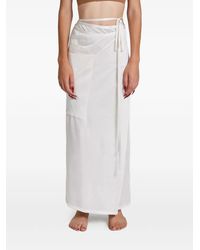 ROT - The Pareo Silk Skirt - Lyst