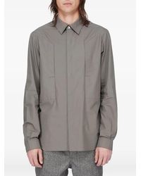 Rick Owens - Fog Pocket Long-Sleeve Shirt - Lyst