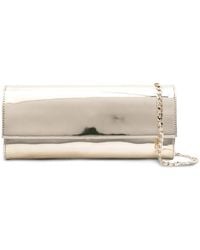 Castagna - Metallic Leather Clutch - Lyst