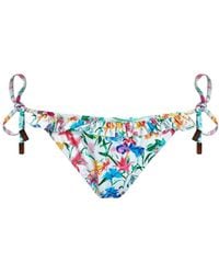 Vilebrequin - Happy Flowers-print Bikini Bottom - Lyst