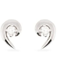Shaun Leane - Talon Diamond Stud Earrings - Lyst