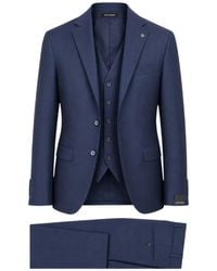 Tagliatore - Single-Breasted Three-Piece Suit - Lyst