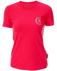 Just Cavalli - Logo-Embellished T-Shirt - Lyst