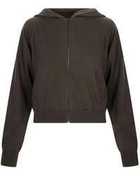 Max Mara - Zip-Up Knitted Hoodie - Lyst