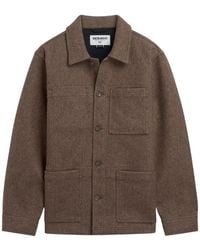 Sebago - Herringbone-Pattern Wool Jacket - Lyst