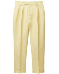 Versace - Wool-Linen Formal Pants - Lyst