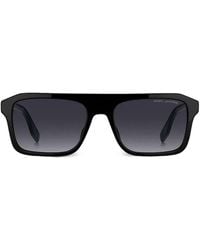 Marc Jacobs - Sonnenbrille Mit Eckigem Gestell - Lyst