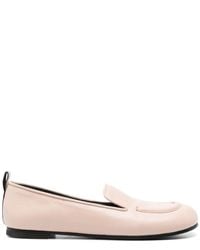 Premiata - Square-toe Leather Ballerina Shoes - Lyst
