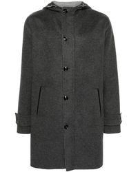 Kiton - Button-Up Hooded Jacket - Lyst