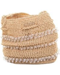 Maria La Rosa - Borsa A Secchiello Crystal - Lyst