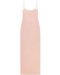 Area - Crystal-Embellished Maxi Dress - Lyst