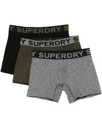 Superdry - Logo-Waistband Briefs (Pack Of Three) - Lyst
