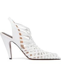 Stella McCartney - Slingback-Pumps Stella Spur Aus Lederimitat - Lyst
