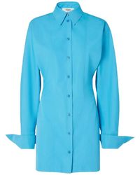 Fendi - Vestido Con Cuello Y Botones - Lyst