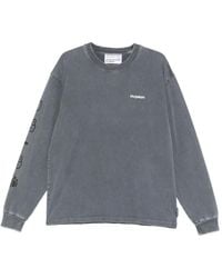 HOPEIUM - Text-Print Long-Sleeve T-Shirt - Lyst