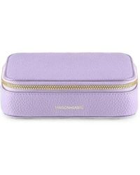 Maison De Sabre - Boîte À Bijoux En Cuir Grainé - Lyst