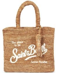 MC2 Saint Barth - Colette Raffia Tote Bag - Lyst