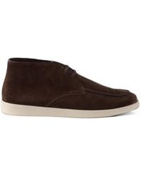 Prada - Bottines En Daim - Lyst