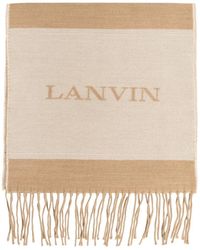 Lanvin - Sciarpa Con Frange - Lyst