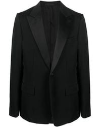 Lanvin - Peak Collar Tuxedo Jacket For - Lyst