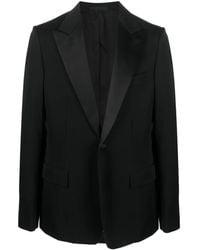 Lanvin - Peak Collar Tuxedo Jacket For - Lyst