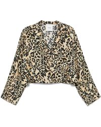 Nanushka - Cropped Blouse - Lyst
