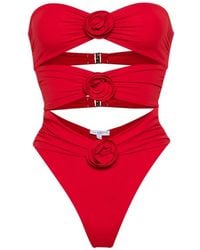 LaRevêche - Vesna Cut-Out Swimsuit - Lyst