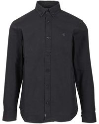 Carhartt - Bolton Logo-Embroidered Shirt - Lyst