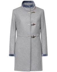 Fay - Manteau Virginia À Col Montant - Lyst
