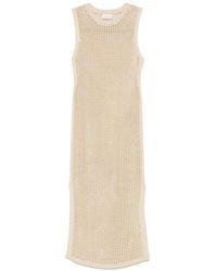 Mc2 Saint Barth - Fishnet Midi Dress - Lyst
