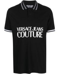 Versace - Poloshirt mit Logo-Print - Lyst