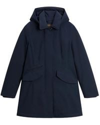 Woolrich - Removable-Hood Coat - Lyst