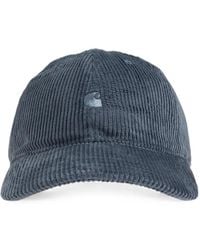Carhartt - Logo-Embroidered Corduroy Cap - Lyst