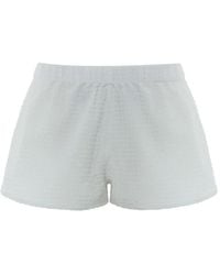 Hunza G - Seersucker Runner Shorts - Lyst