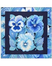 Ferragamo - Brezza-Print Silk Scarf - Lyst
