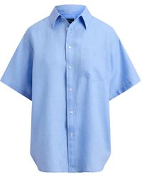 Polo Ralph Lauren - Patch Pocket Linen Shirt - Lyst