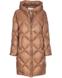 Max Mara - Trefe Quilted Hooded Down Jacket - Lyst
