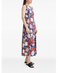 Marc O' Polo - Floral-Print Sleeveless Midi Dress - Lyst