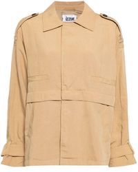 Izzue - Single-breasted Layered Jacket - Lyst