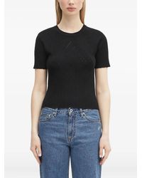 KENZO - Geribbelde Top - Lyst
