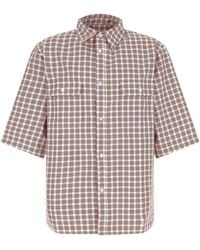 Willy Chavarria - Corcoran Houndstooth Check Shirt - Lyst