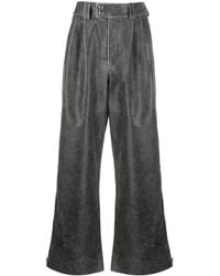 VAQUERA - Weite Hose Mit Gürtel - Lyst